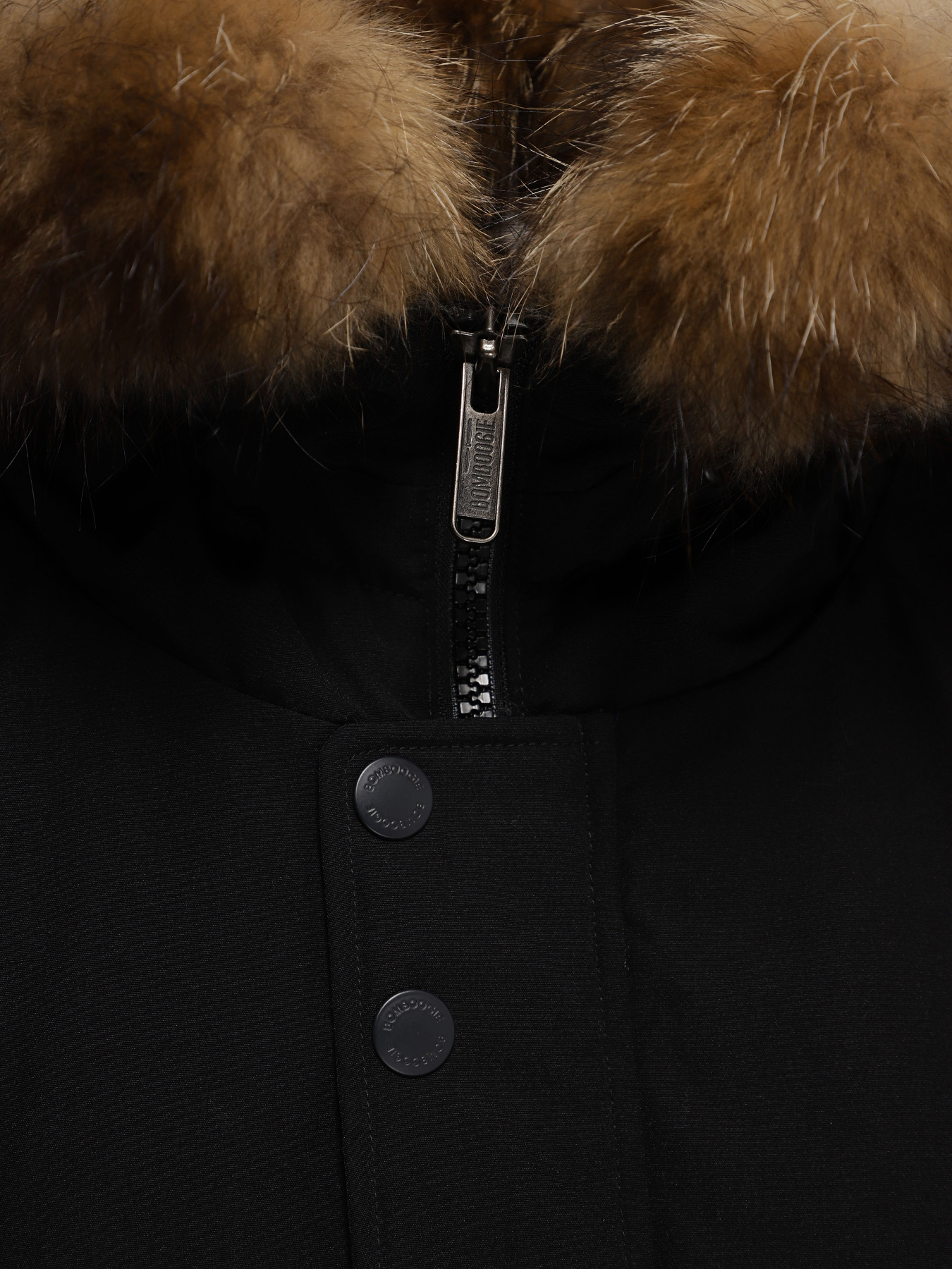 Пуховик Bomboogie модель CM805B_чорний Фото