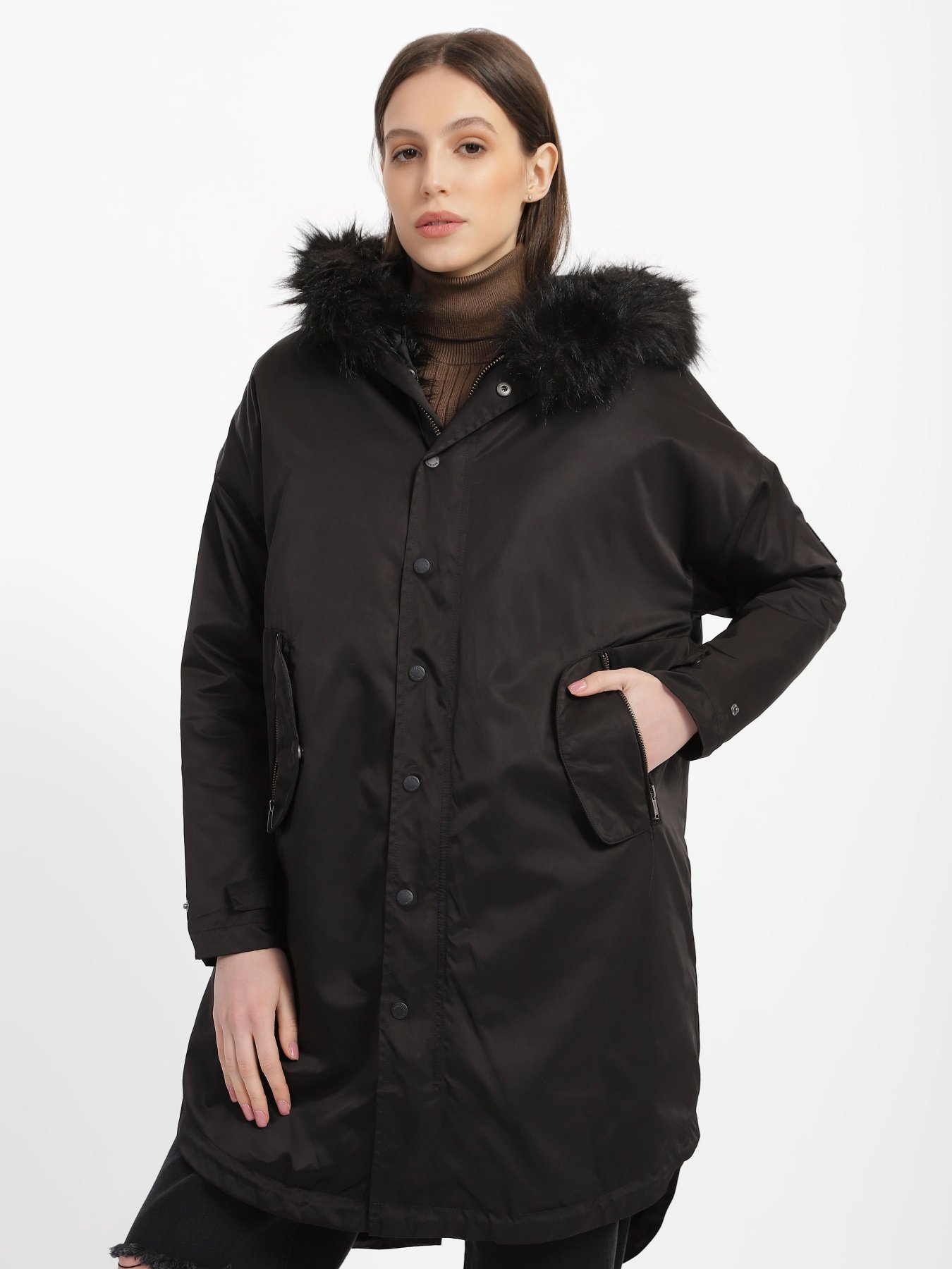 Парка Bomboogie модель CW245F_чорний Фото