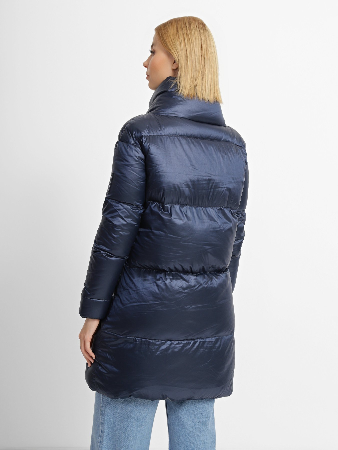 Пуховик Bomboogie модель CW3576_т.синій Фото