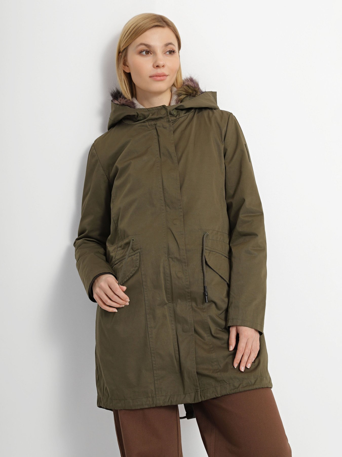 Парка Bomboogie модель CW703J_хакі Фото