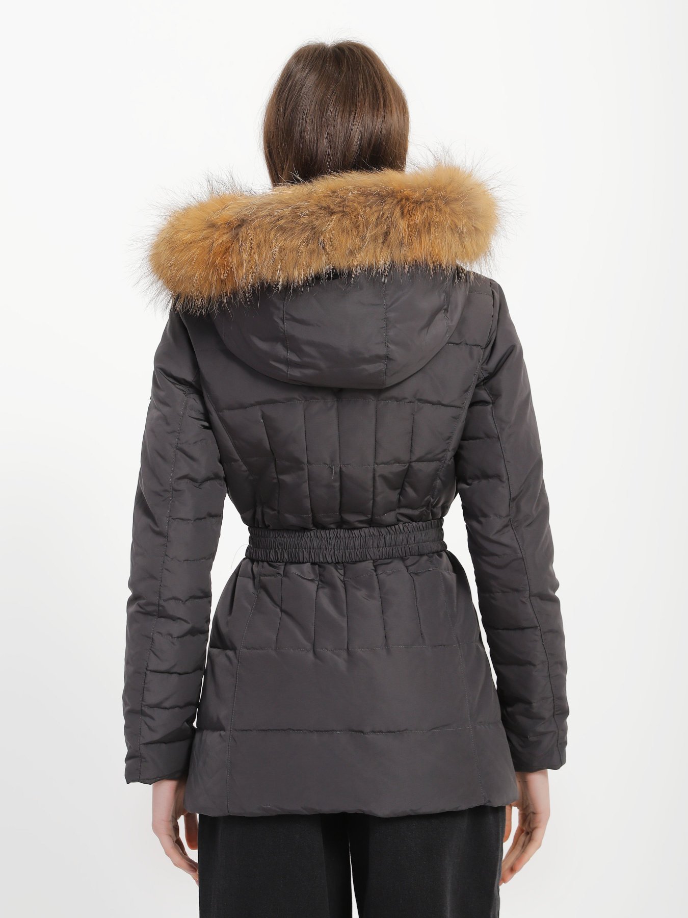 Пуховик Bomboogie модель CW795B_т.сірий Фото