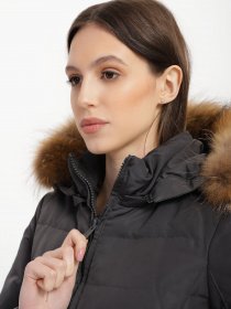 Пуховик Bomboogie модель CW795B_т.сірий Фото