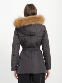 Пуховик Bomboogie модель CW795B_т.сірий Фото