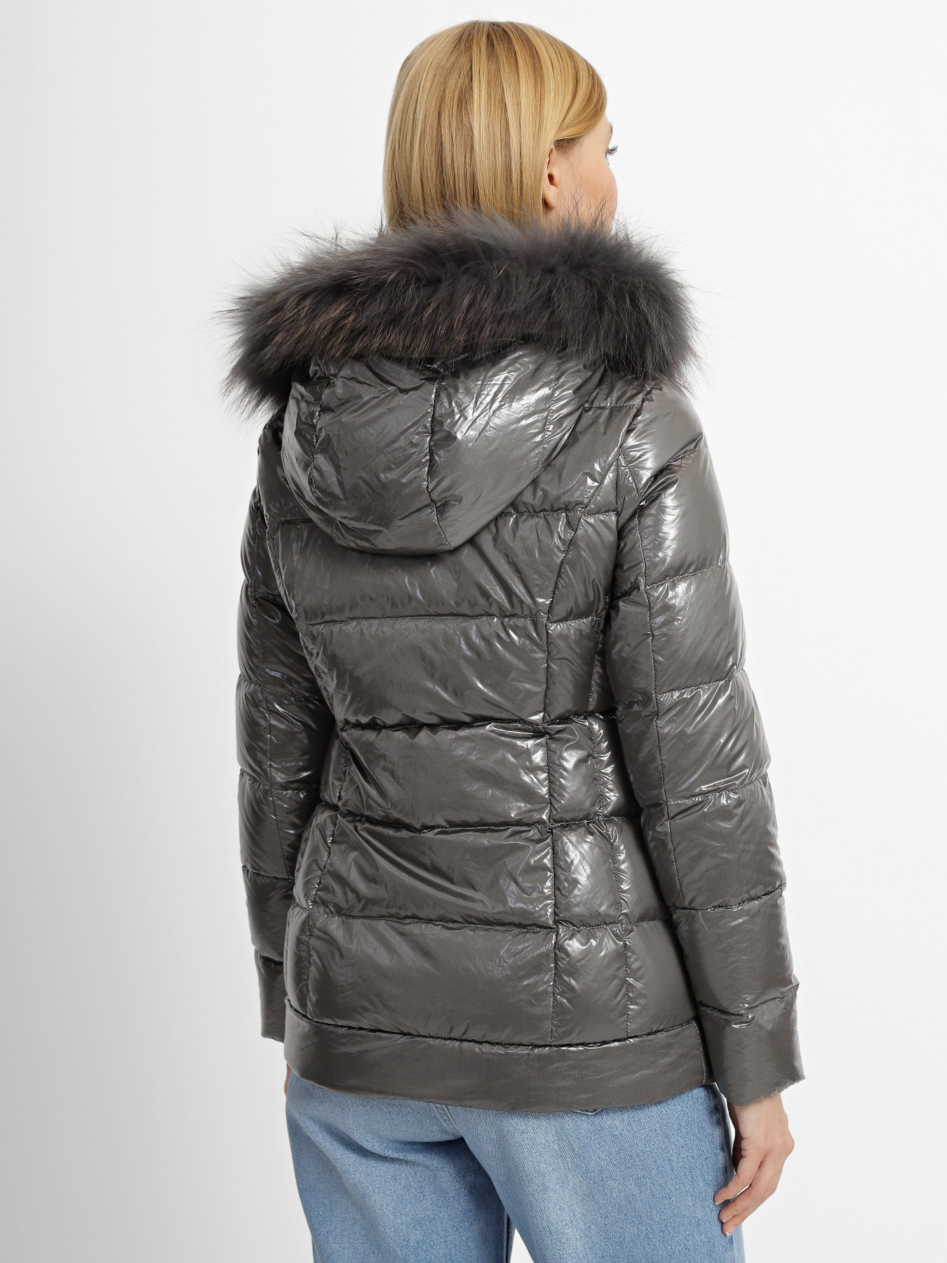Пуховик Bomboogie модель GW424P_т.сірий Фото