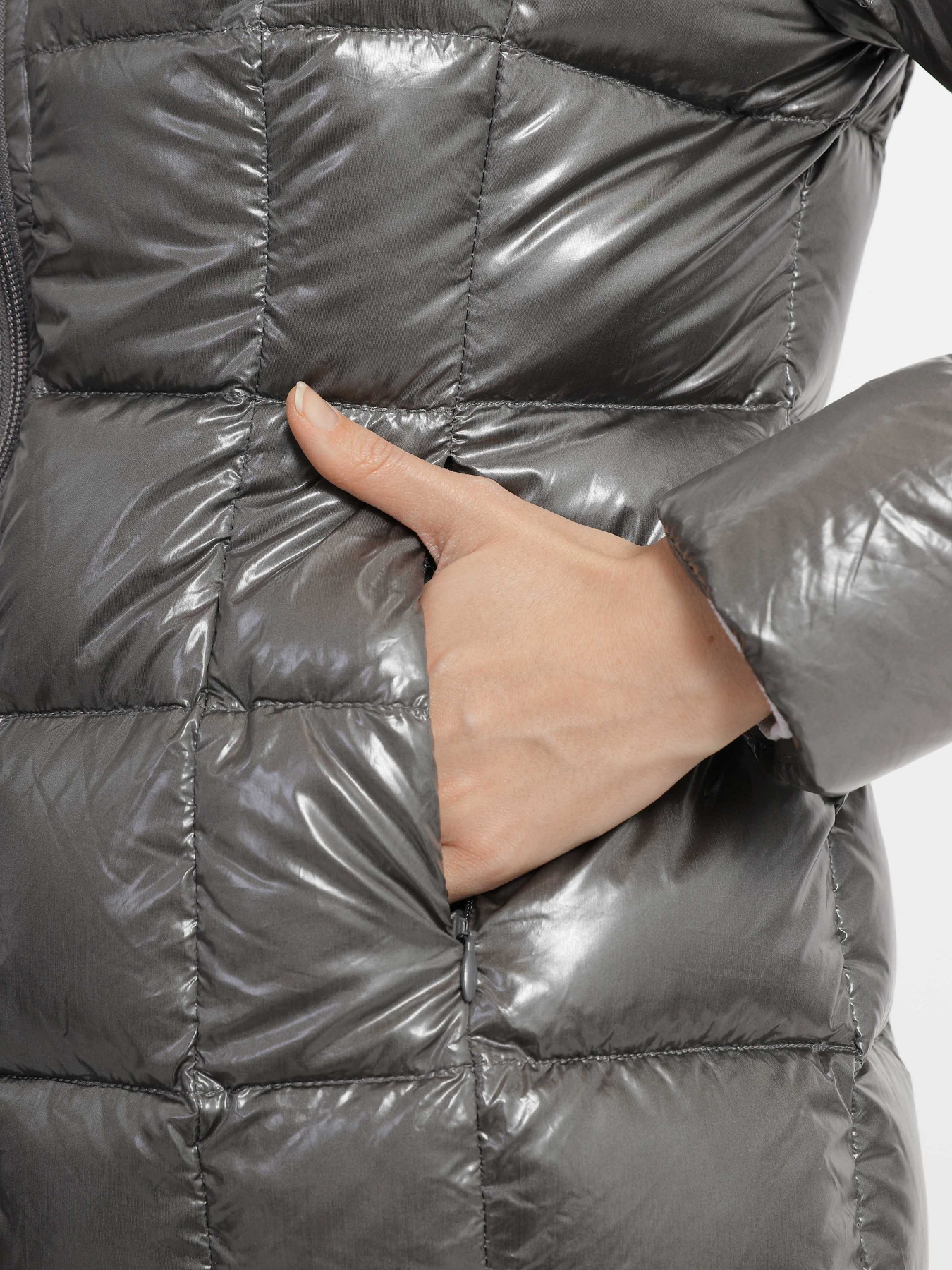 Пуховик Bomboogie модель GW424P_т.сірий Фото