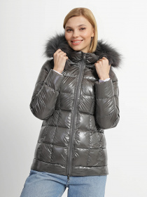 Пуховик Bomboogie модель GW424P_т.сірий Фото