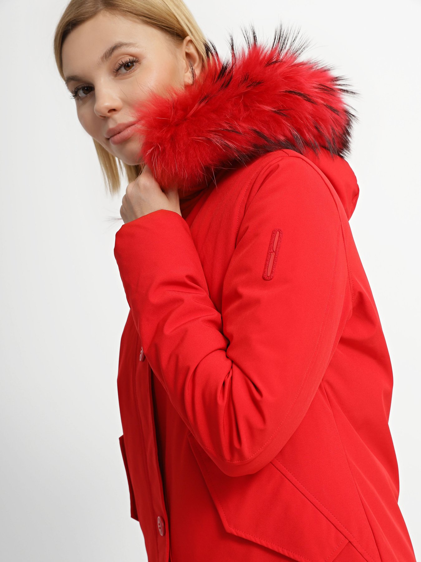 Пуховик Bomboogie модель GW4523_червоний Фото