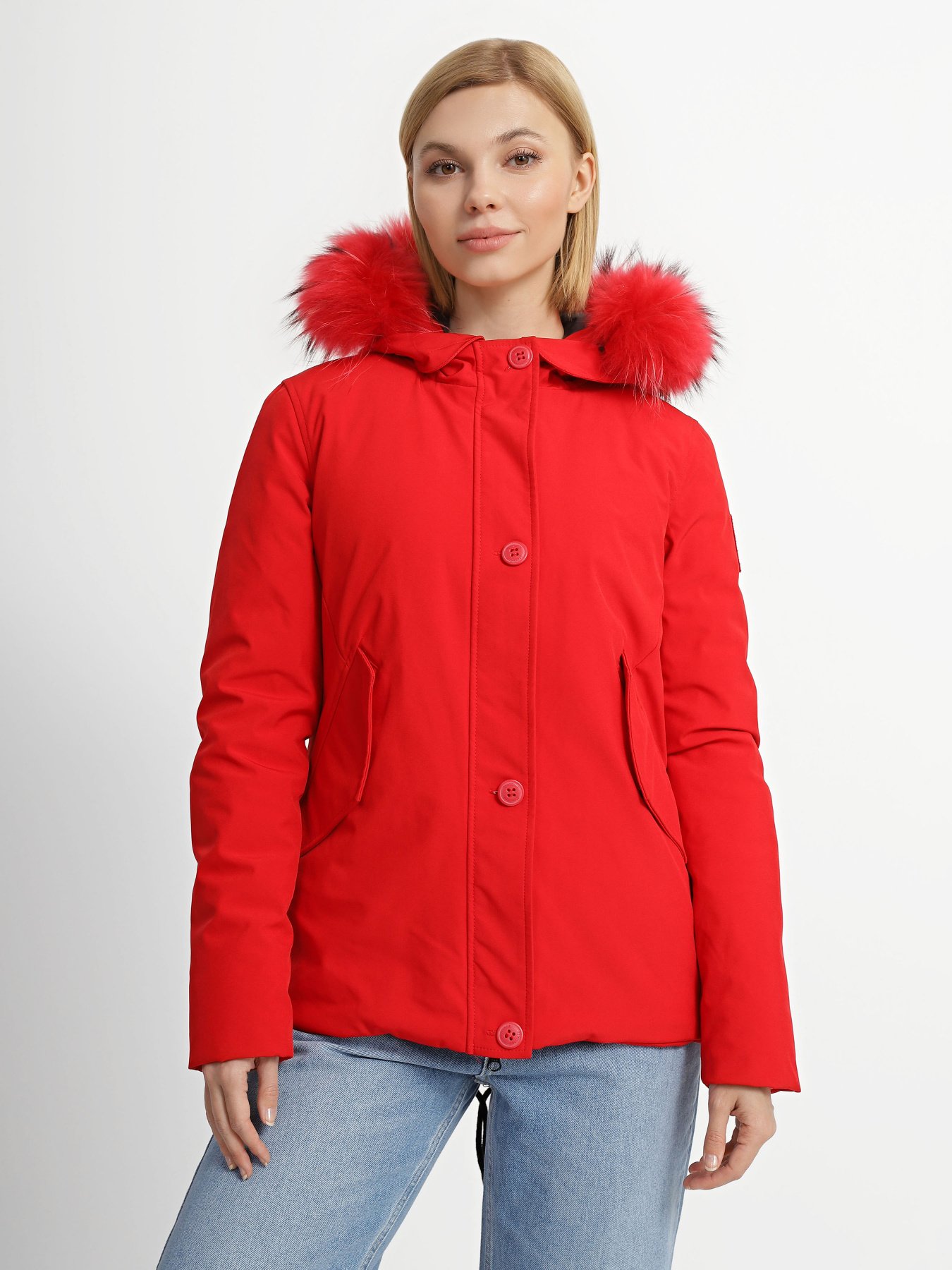 Пуховик Bomboogie модель GW4523_червоний Фото