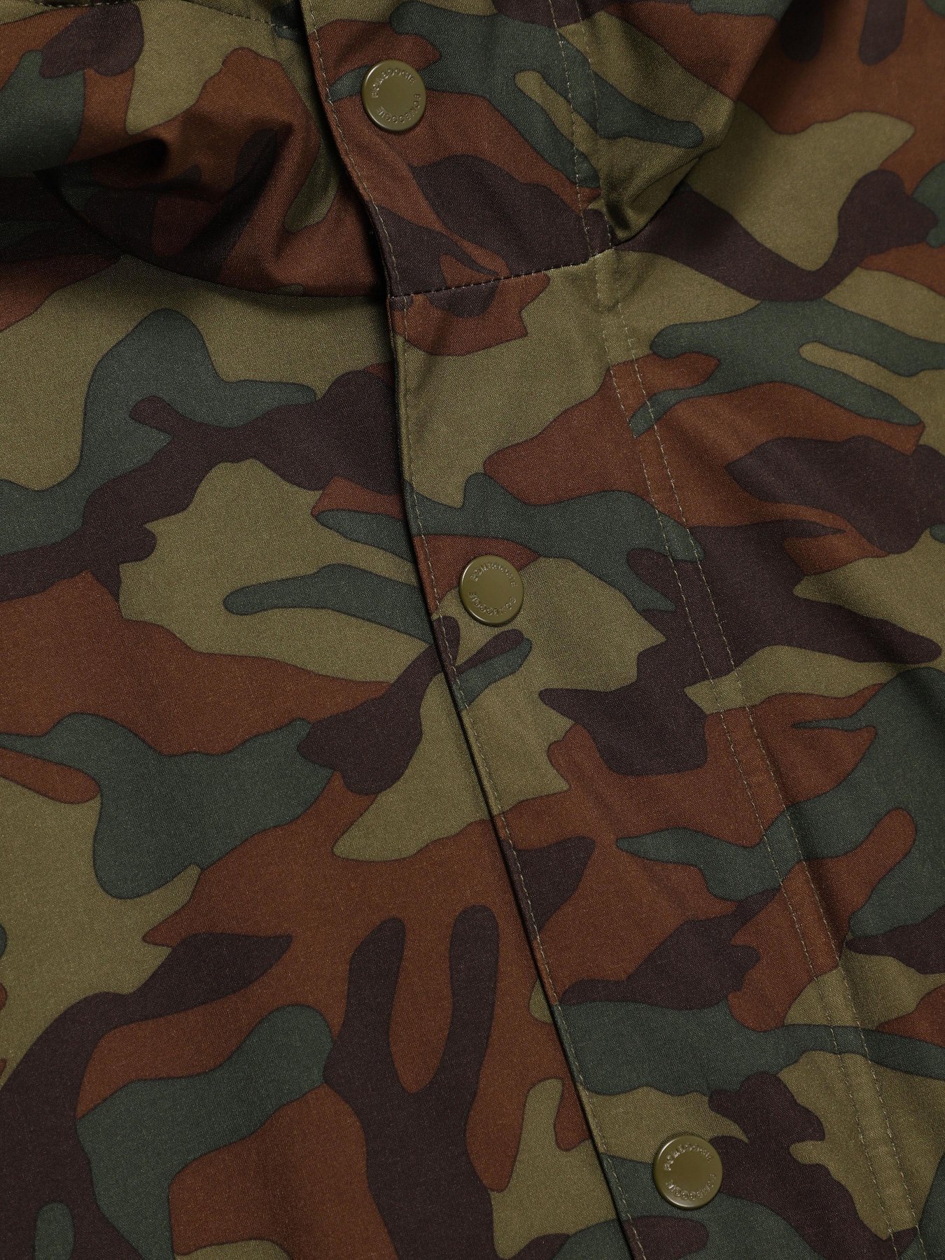 Пуховик Bomboogie модель CM3867_хакі комб. Фото