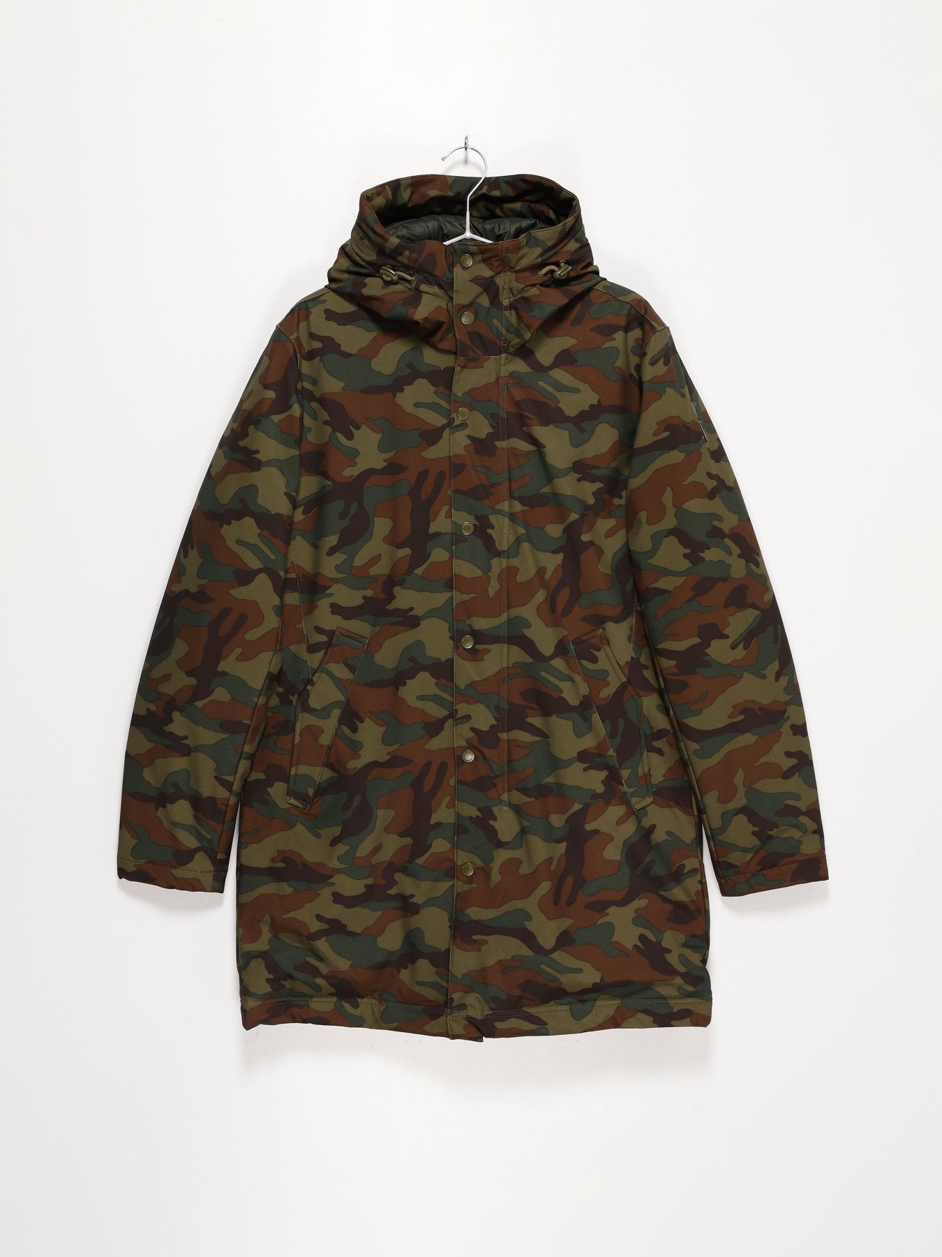 Пуховик Bomboogie модель CM3867_хакі комб. Фото