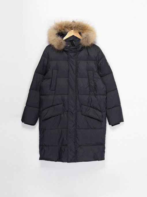 Пуховик Bomboogie модель CM572V_т.синій Фото