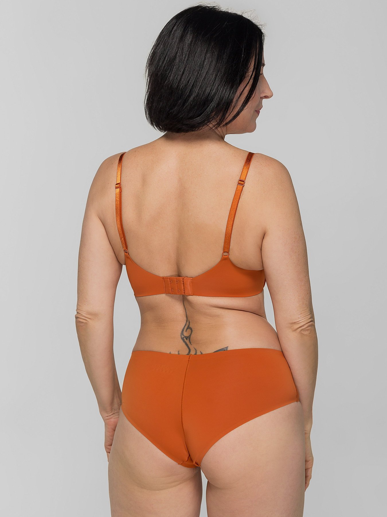 Трусы Brabrabra модель 003C, темный апельсин Фото