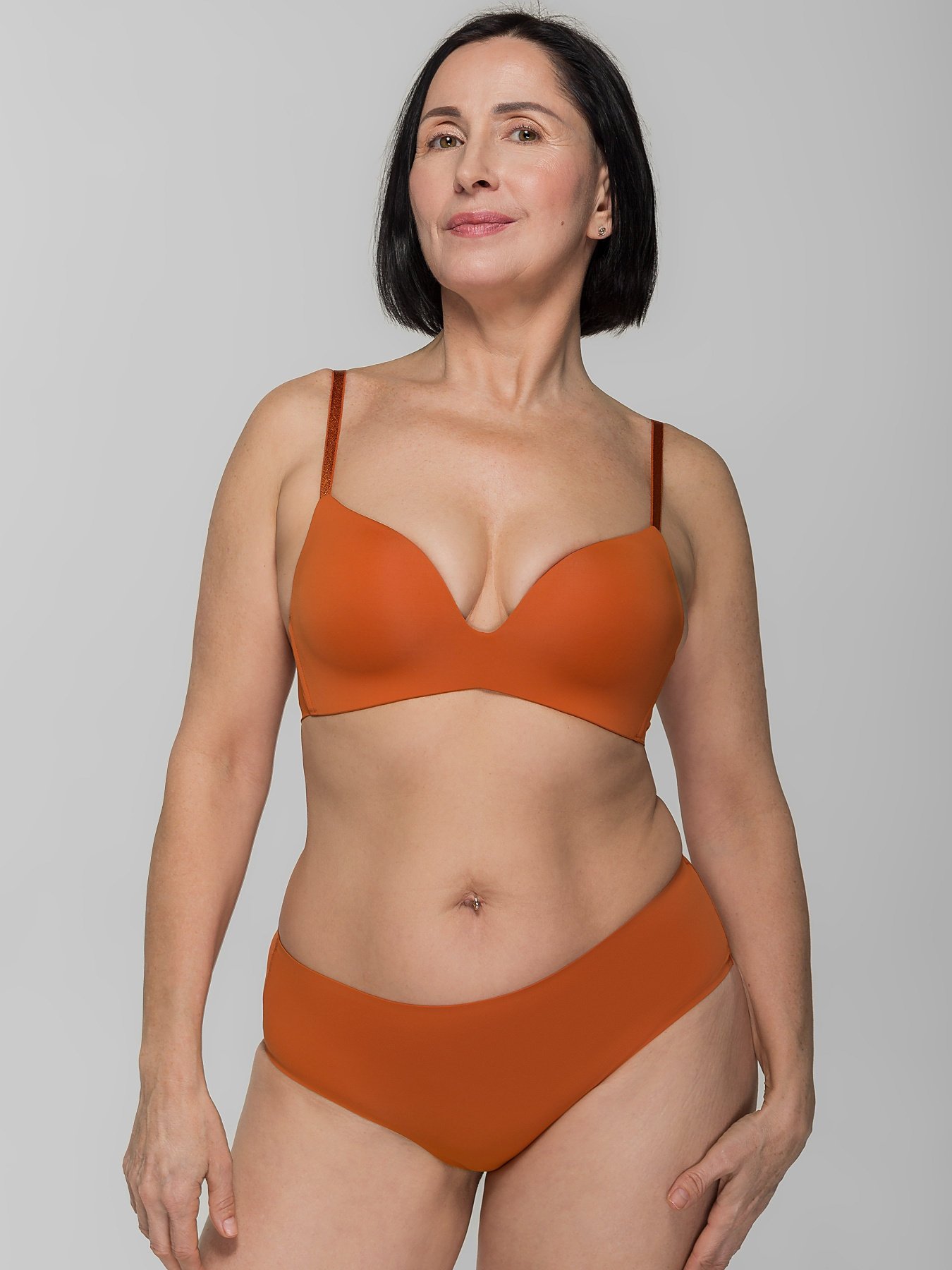 Трусы Brabrabra модель 003C, темный апельсин Фото