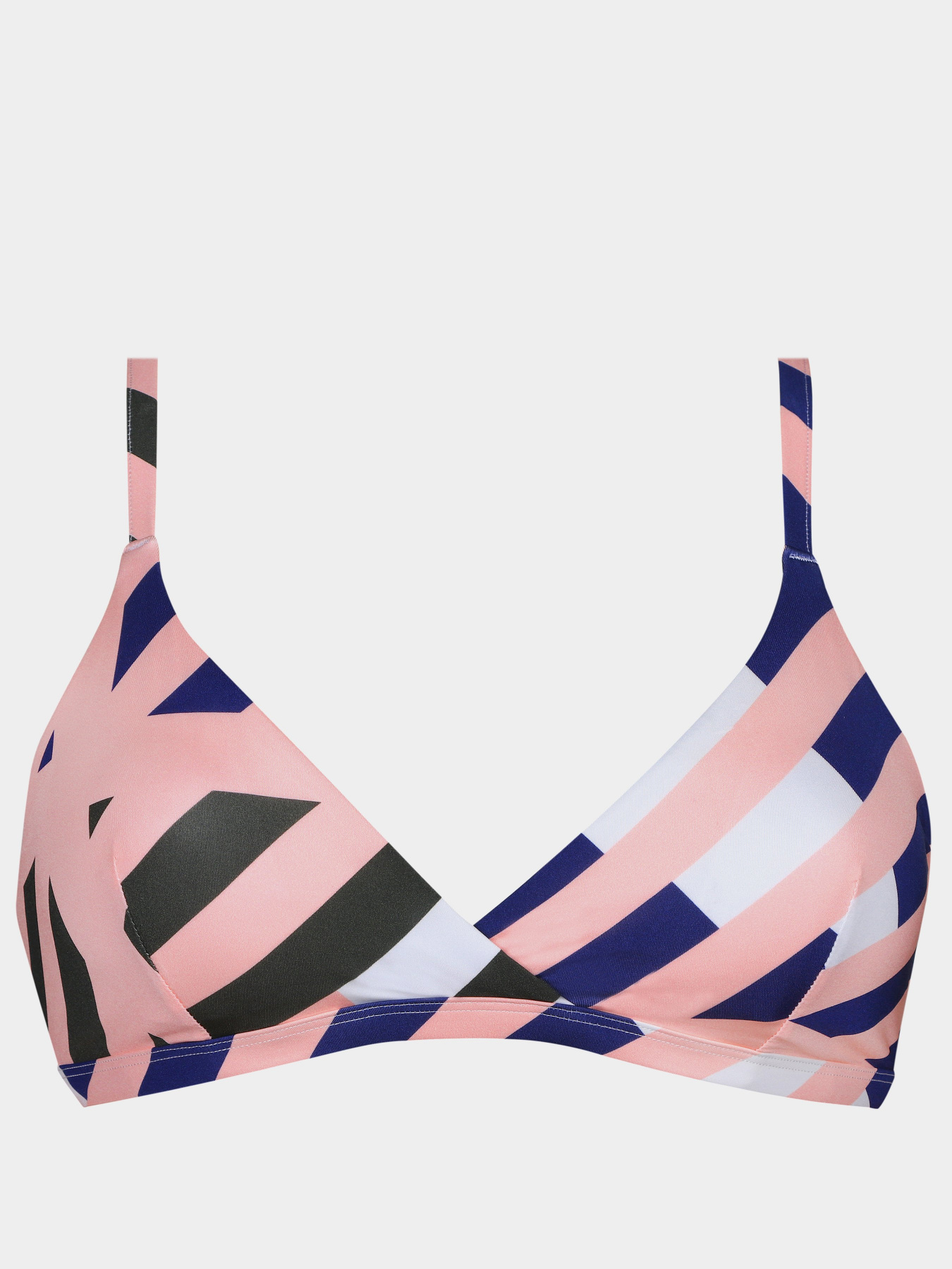 Верх купальника Brabrabra модель 014K, принт олива Верх купальника Brabrabra модель 014K, принт олива Фото