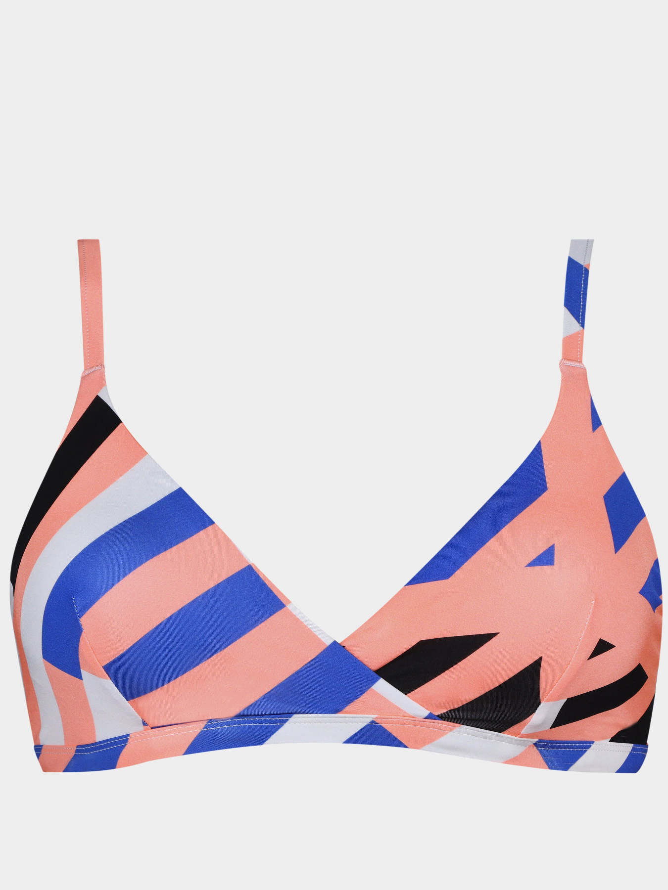 Верх купальника Brabrabra модель 014K, принт персик Верх купальника Brabrabra модель 014K, принт персик Фото