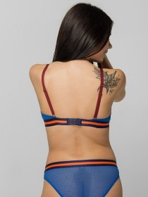 Бюстгальтер Brabrabra модель 014U, морской синий Фото