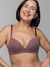 Бюстгальтер Brabrabra модель 015С, виноград Фото