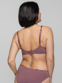 Бюстгальтер Brabrabra модель 015С, виноград Фото