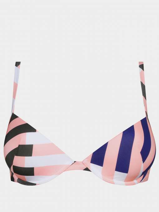 Верх купальника Brabrabra модель 002K, принт олива Фото