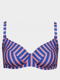 Купальник Brabrabra модель 007V, принт синий Фото