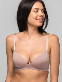 Бюстгальтер Brabrabra модель 015С, бледно-розовый Фото