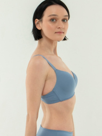 Бюстгальтер Brabrabra модель SLZ24001015_denim Фото
