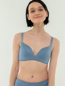 Бюстгальтер Brabrabra модель SLZ24001015_denim Фото