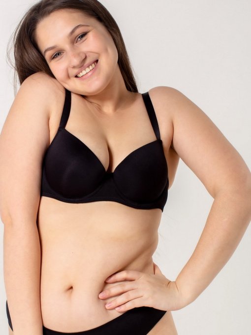 Бюстгальтер Brabrabra модель SLZ24001108_black Фото