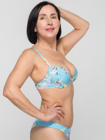 Верх купальника Brabrabra модель SO205102_blue Фото