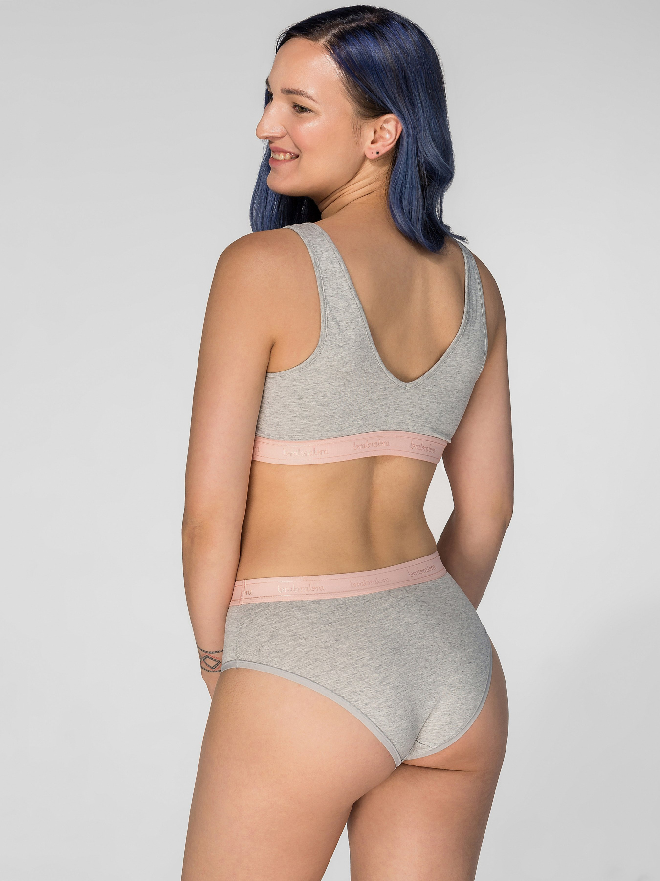 Труси Brabrabra 021S модель SLZ23302021-сірий Фото