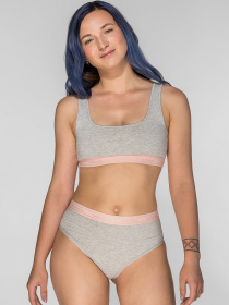 Труси Brabrabra 021S модель SLZ23302021-сірий Фото