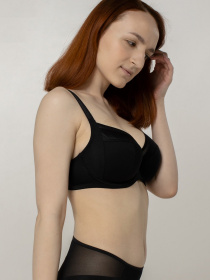 Бюстгальтер Brabrabra модель 1010051_black Фото