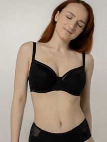 Бюстгальтер Brabrabra модель 1010051_black Фото