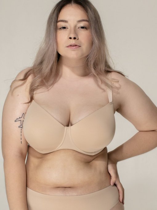 Бюстгальтер Brabrabra модель SLZ19801033_nude Фото