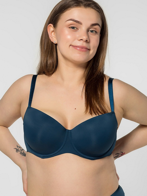 Бюстгальтер Brabrabra модель SLZ19801033_aquamarine Фото