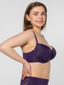 Бюстгальтер Brabrabra модель SLZ19801033_blackberry Фото