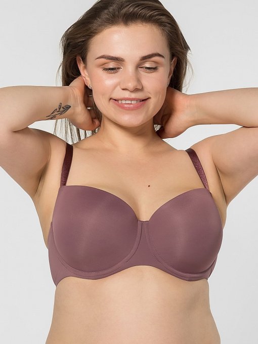 Бюстгальтер Brabrabra модель SLZ19801033_grape Фото