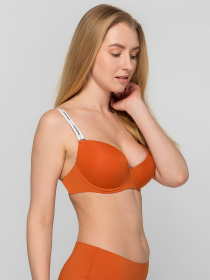 Бюстгальтер Brabrabra модель SLZ19801176_dark_orange Фото
