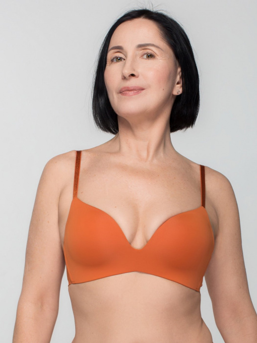 Бюстгальтер Brabrabra модель SLZ19801015_dark_orange Фото