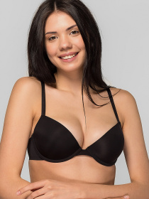 Бюстгальтер Brabrabra модель SLZ19801002-чорний Фото