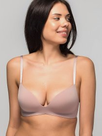 Бюстгальтер Brabrabra модель SLZ19801015-блідо-рожевий Фото