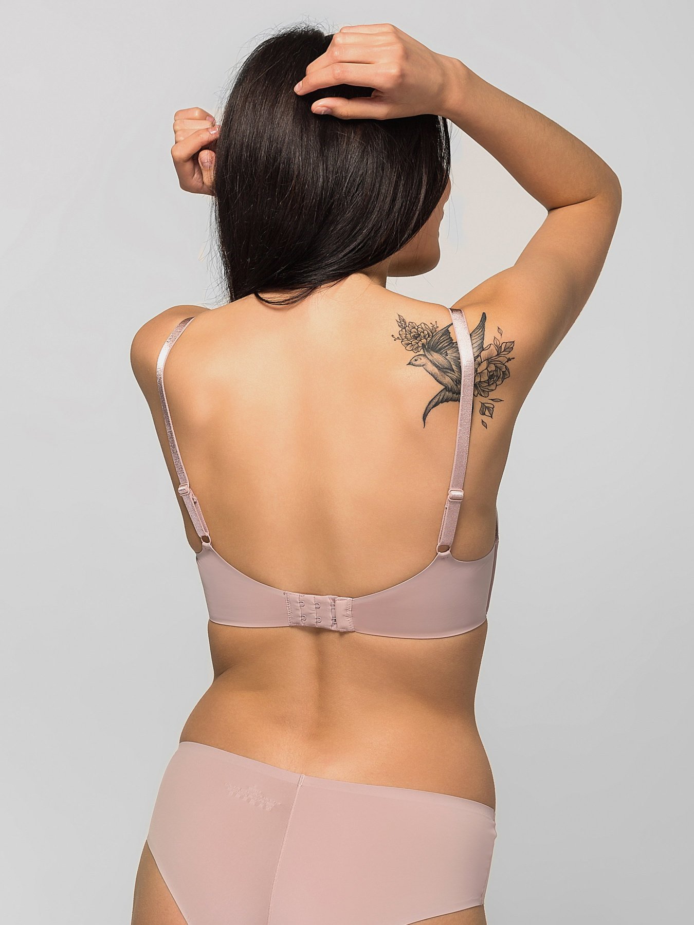 Бюстгальтер Brabrabra модель SLZ19801015-блідо-рожевий Фото