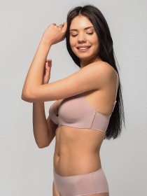 Бюстгальтер Brabrabra модель SLZ19801015-блідо-рожевий Фото