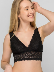 Бюстгальтер Brabrabra модель SLZ18401101_black Фото