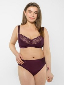 Бюстгальтер Brabrabra модель 2503_dark_grape Фото