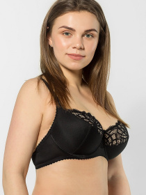 Бюстгальтер Brabrabra модель 2503_black Фото