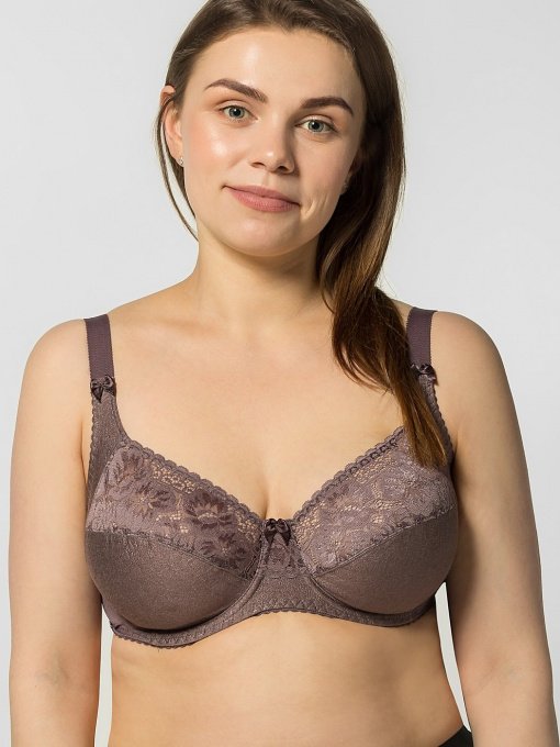 Бюстгальтер Brabrabra модель 2505_chocolate Фото