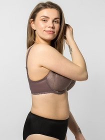 Бюстгальтер Brabrabra модель 2505_chocolate Фото