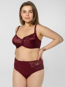 Трусы Brabrabra модель 22018_burgundy Фото