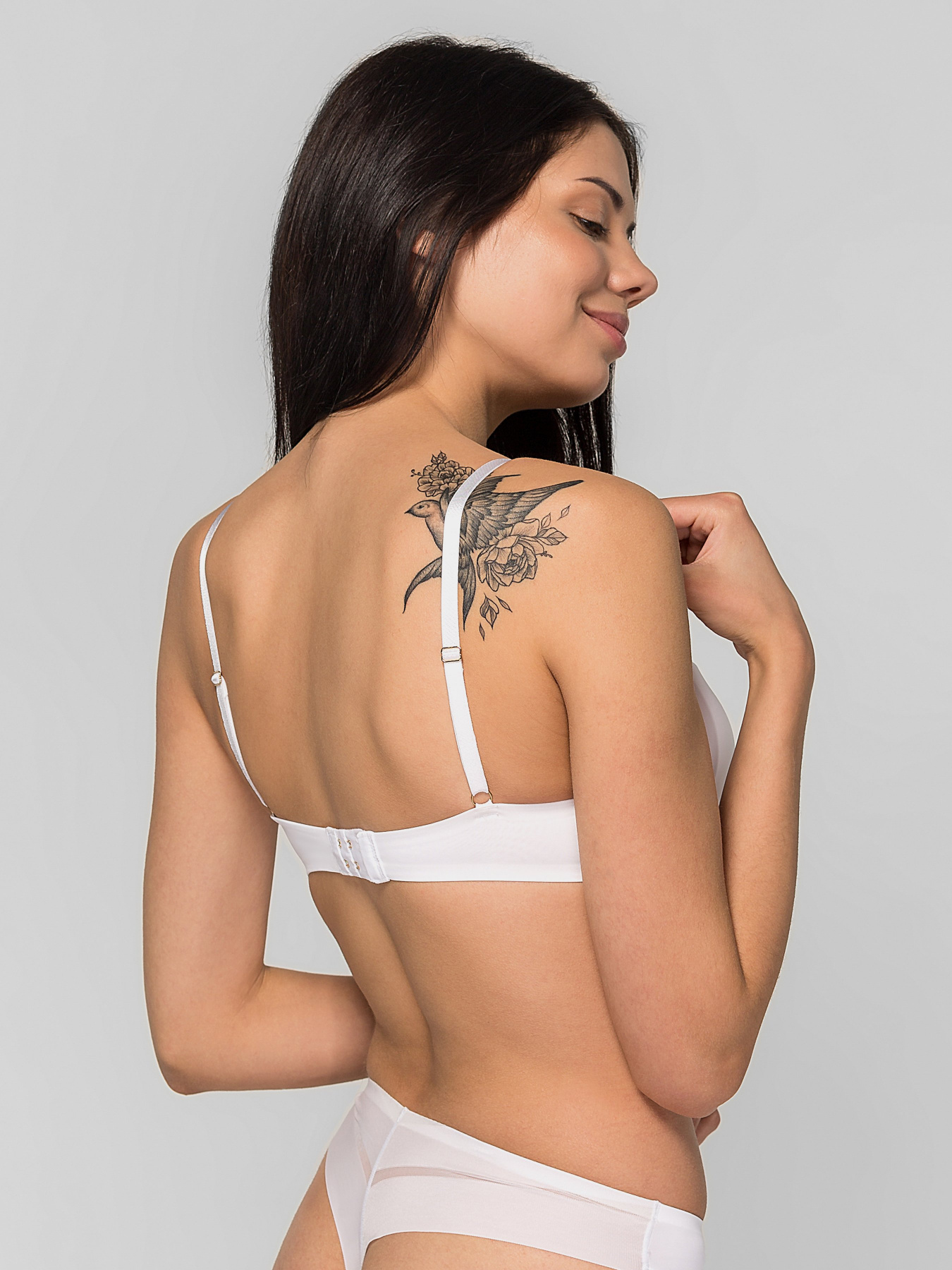 Бюстгальтер Brabrabra модель SLZ19801108-білий Фото